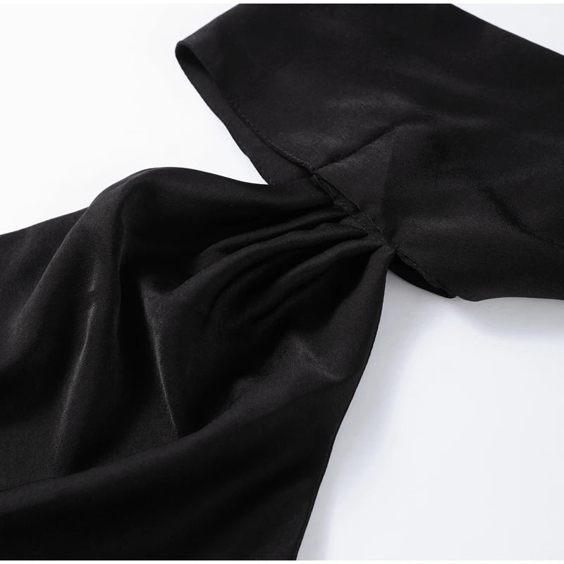 Elegant One-Shoulder Maxi Dress – Timeless Luxury