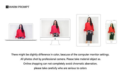 TWOTWINSTYLE Solid Blouse Mini Dresses For Women